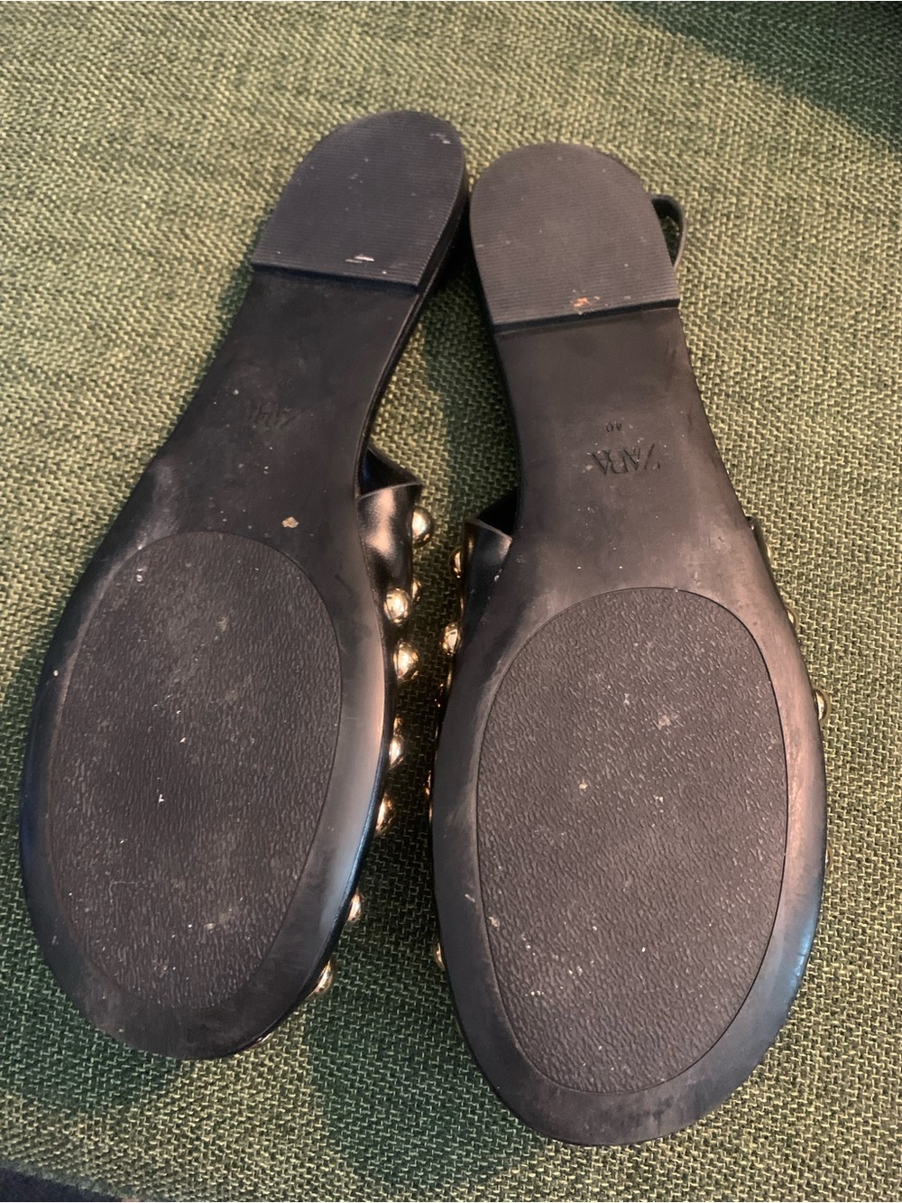 Zara gold studded slingbacks❤️❤️❤️ - Picture 6 of 9